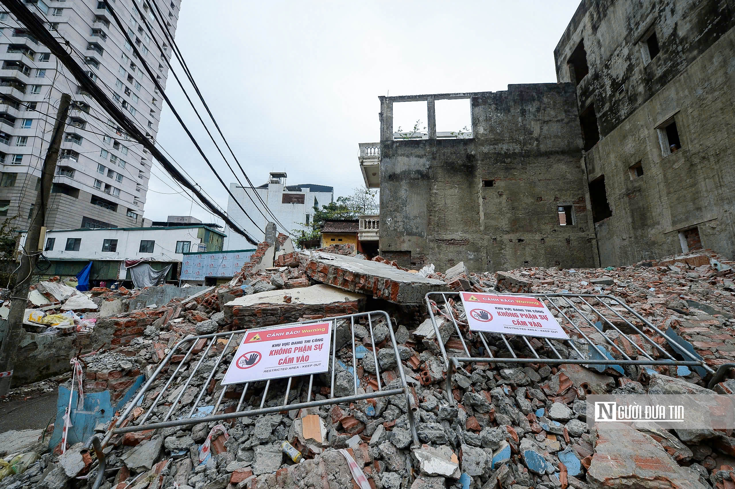 H&agrave; Nội: Loạt c&ocirc;ng tr&igrave;nh bị ph&aacute; dỡ để l&agrave;m đường V&agrave;nh đai 2,5- Ảnh 5.