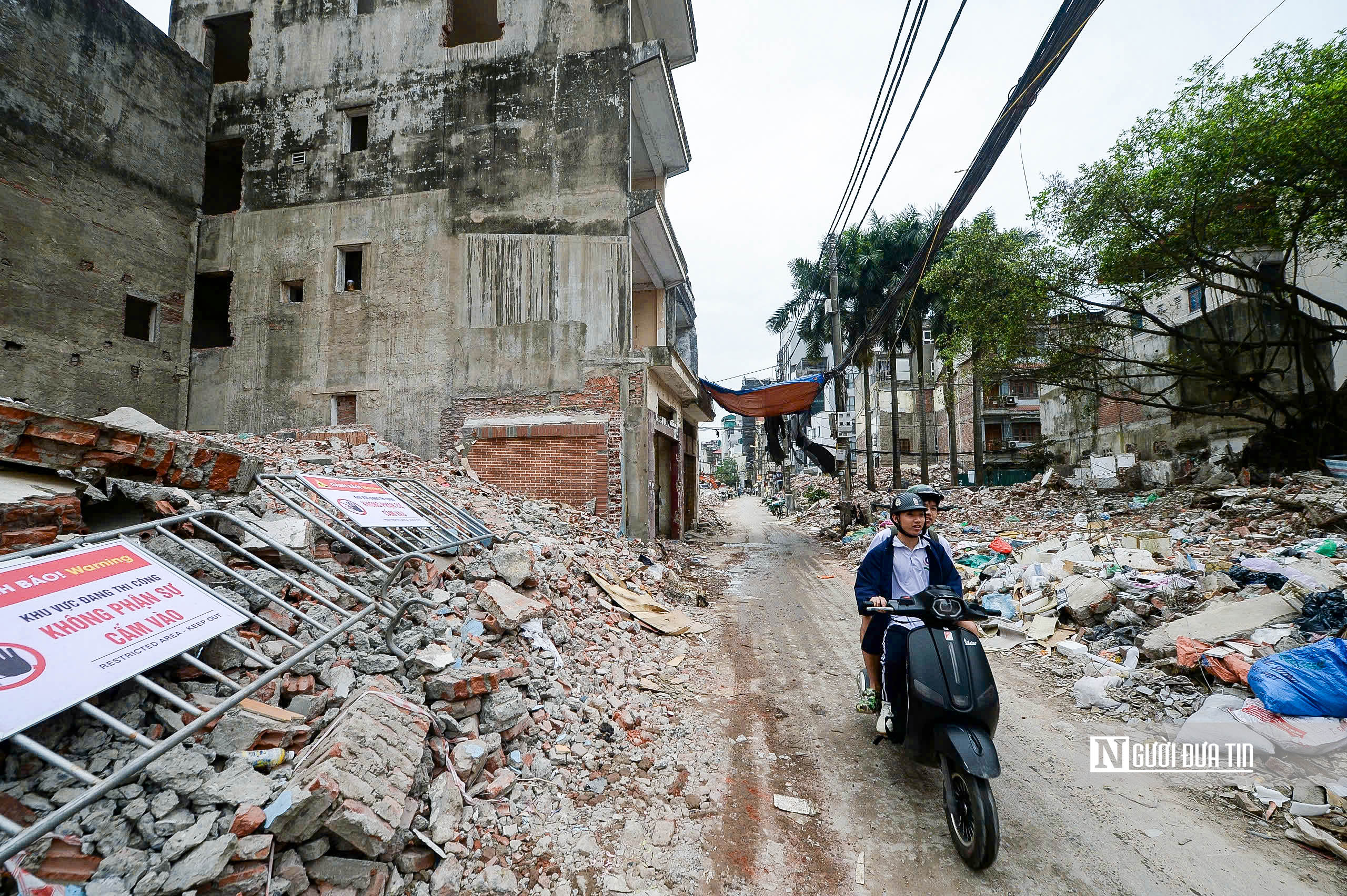 H&agrave; Nội: Loạt c&ocirc;ng tr&igrave;nh bị ph&aacute; dỡ để l&agrave;m đường V&agrave;nh đai 2,5- Ảnh 11.