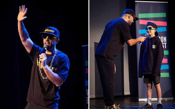 MC Grammar Thiết Lập Kỷ Lục Thế Giới Với Lớp Học Rap Cho 859 Học Sinh Tại London