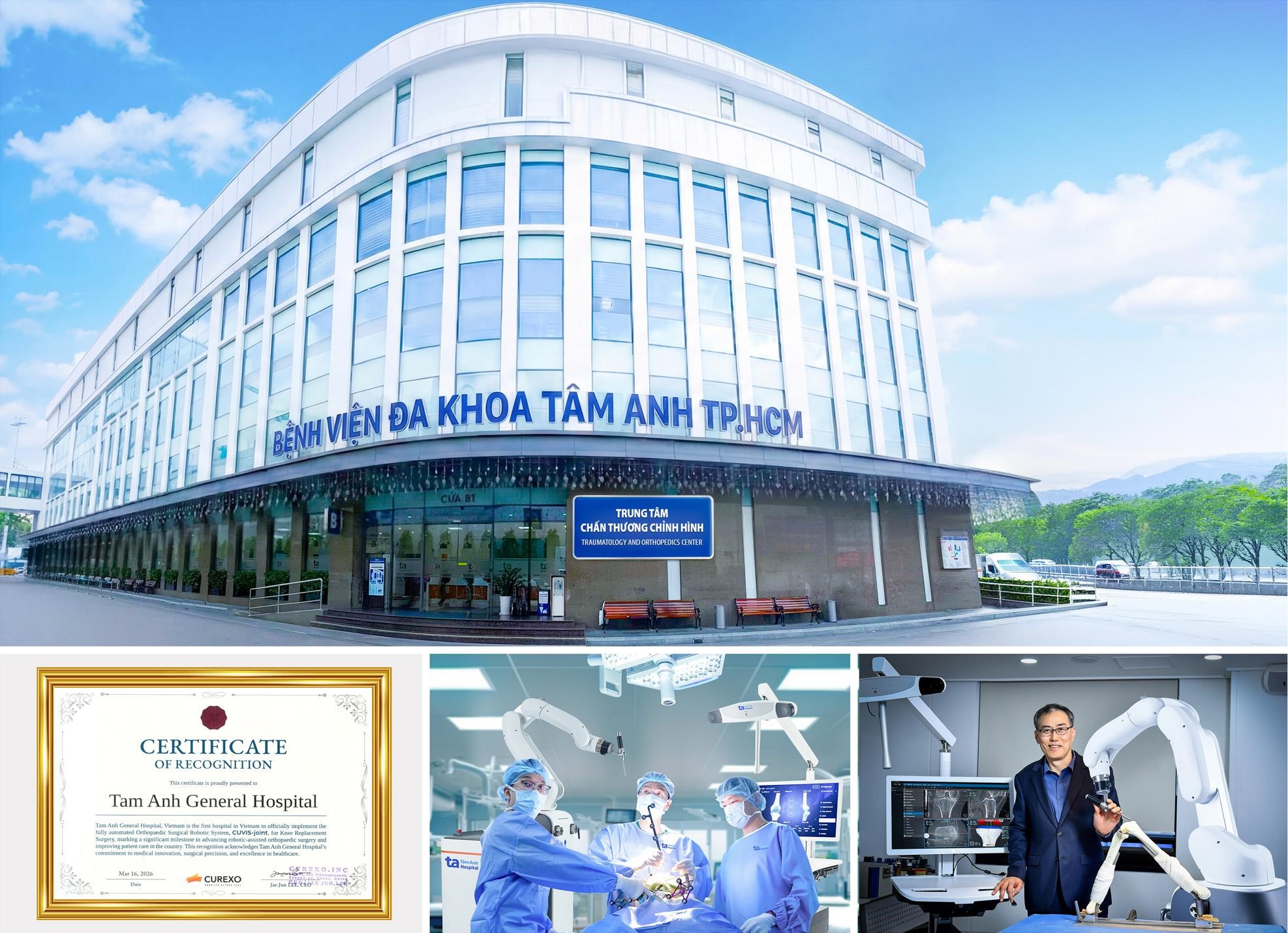 Siêu hot - Robot AI đầu tiên tại Việt Nam phẫu thuật thay khớp chuẩn xác vượt trội - Ảnh 1.