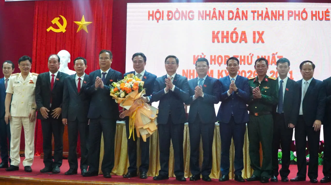 Huế kiện toàn nhân sự chủ chốt, định hình bộ máy nhiệm kỳ mới- Ảnh 1.