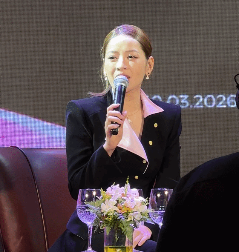 Chi Pu bất ngờ "l&ecirc;n chức", tiết lộ kế hoạch sinh con - Ảnh 2.