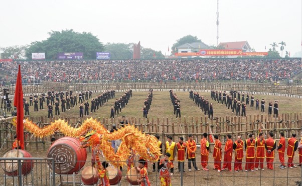Xã Hải Lựu – Phú Thọ: Khai mạc Lễ hội chọi trâu cổ nhất Việt Nam - Ảnh 2.