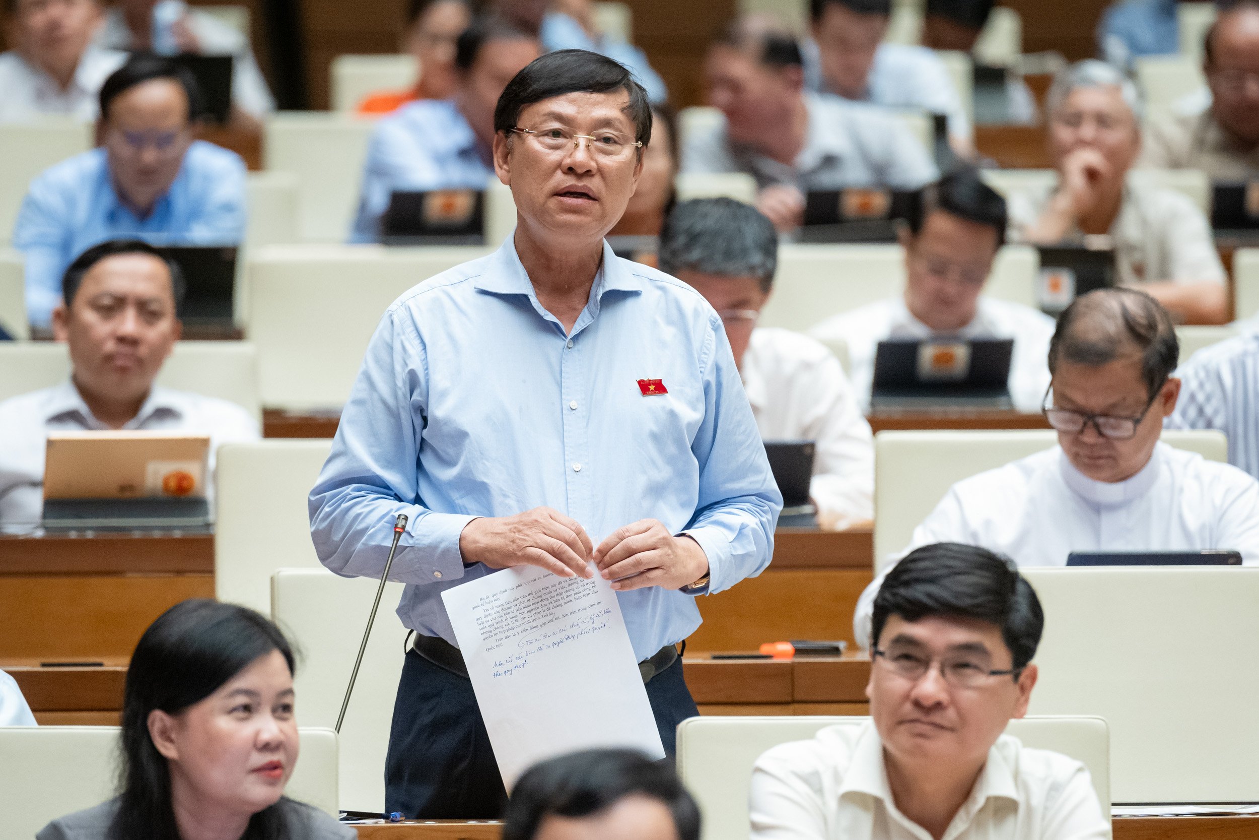 Ứng cử viên HĐND Tp.Hà Nội Nguyễn Hữu Chính: Hành động để củng cố niềm tin của nhân dân- Ảnh 2.