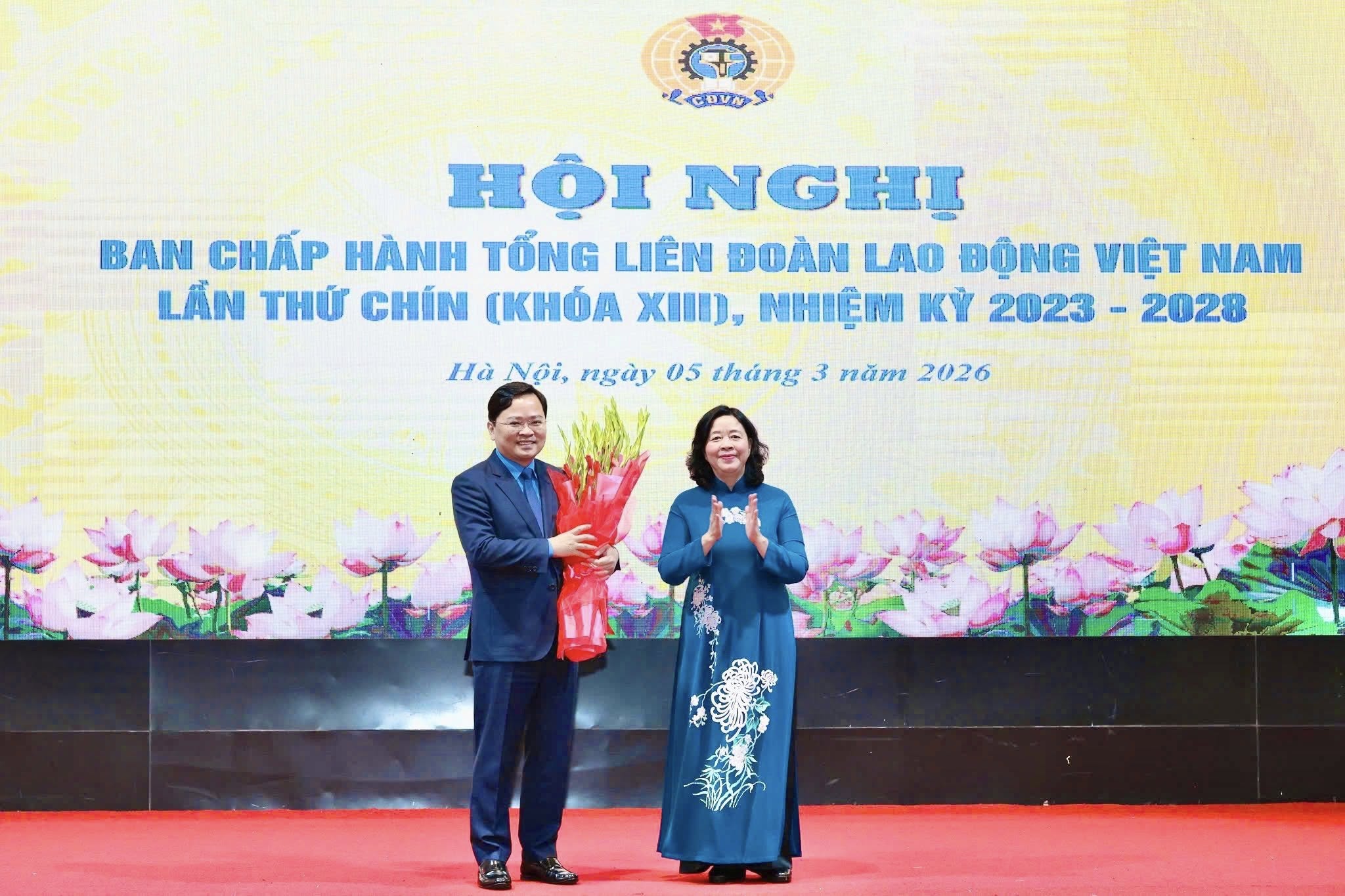 Ông Nguyễn Anh Tuấn giữ chức Chủ tịch Tổng Liên đoàn Lao động Việt Nam - Ảnh 1.