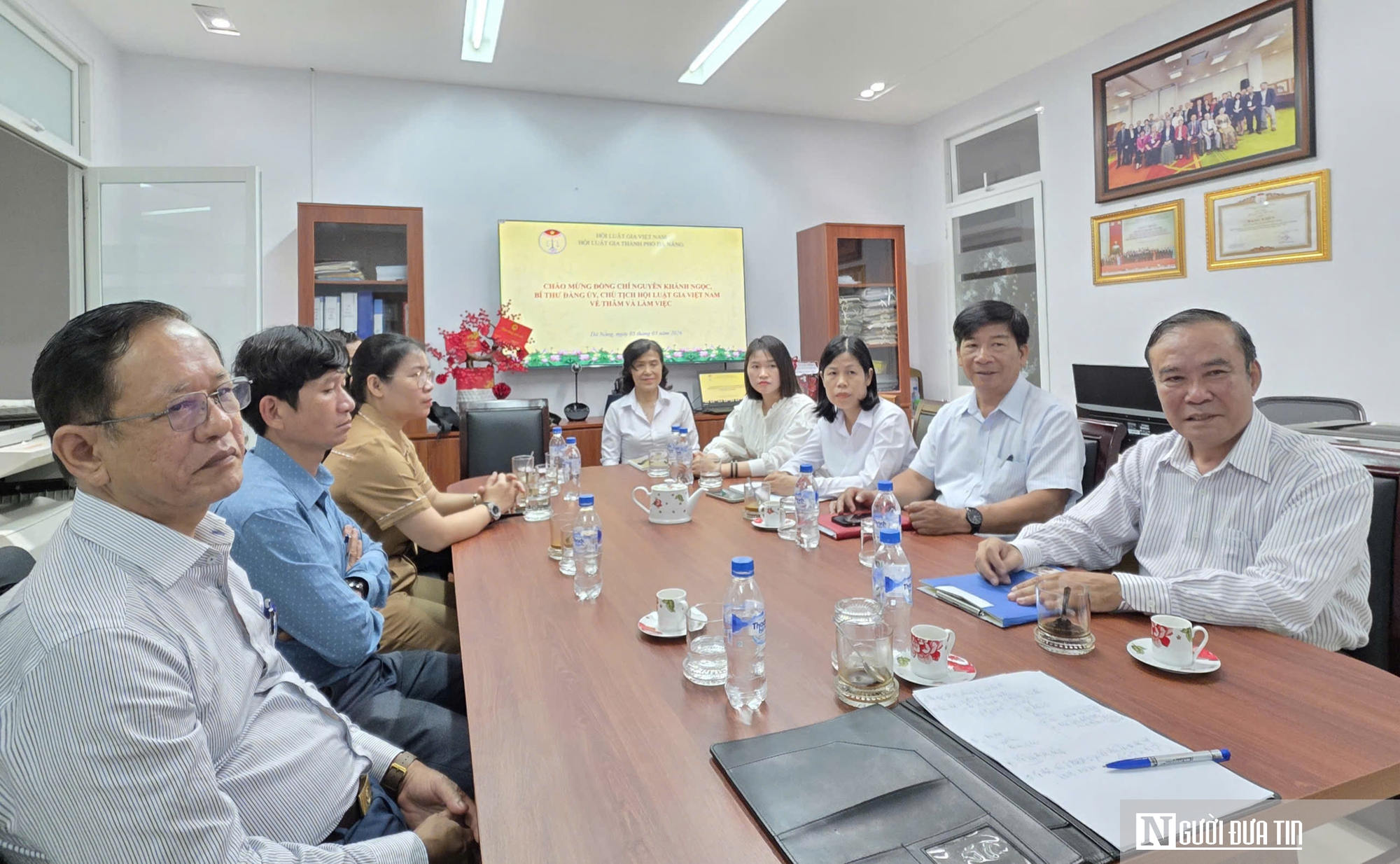 &Ocirc;ng Nguyễn Kh&aacute;nh Ngọc thăm v&agrave; l&agrave;m việc với Hội Luật gia Đ&agrave; Nẵng - Ảnh 3.