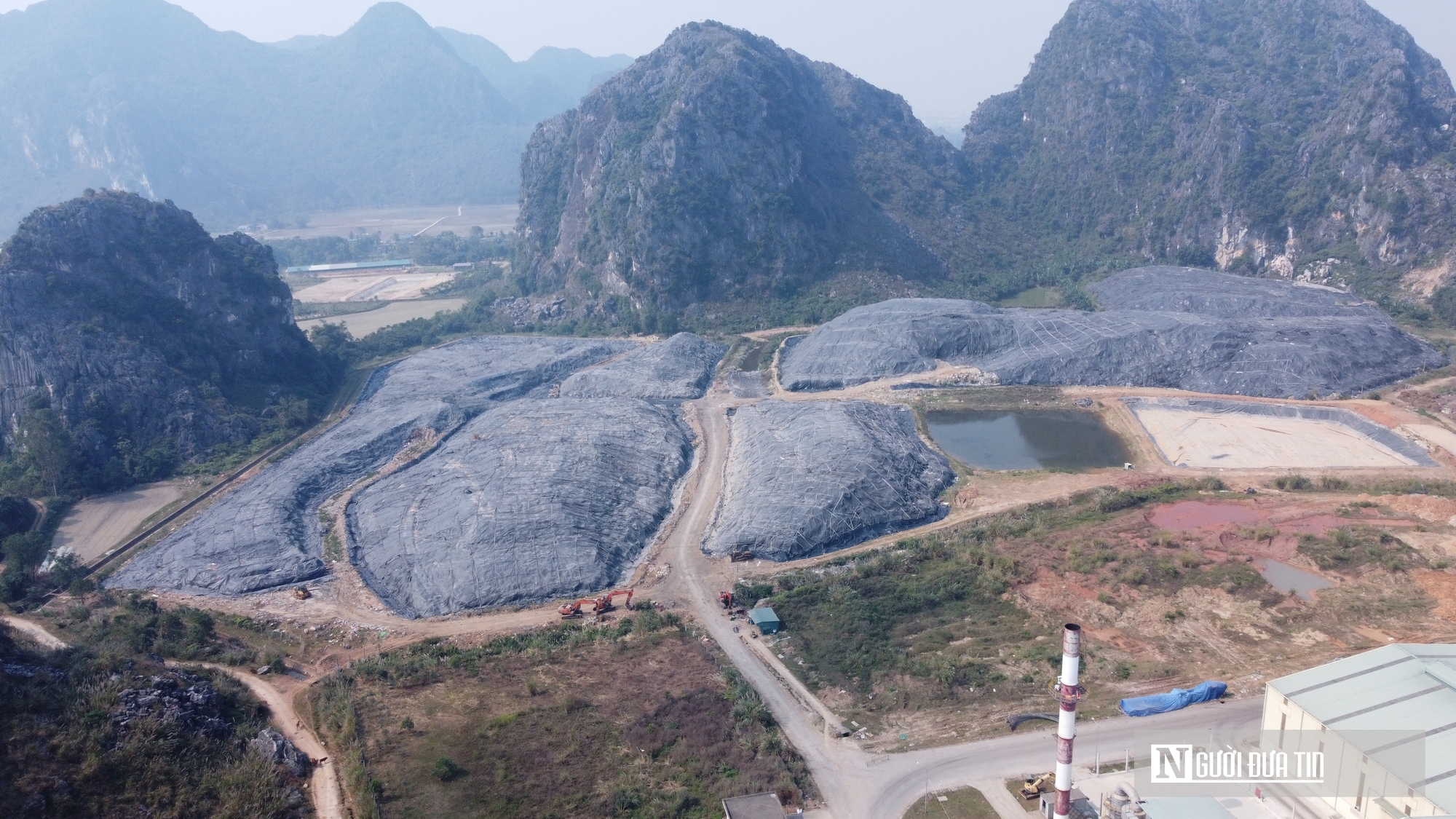 B&atilde;i r&aacute;c lớn nhất Thanh H&oacute;a tạm dừng tiếp nhận r&aacute;c v&igrave; qu&aacute; tải, bốc m&ugrave;i h&ocirc;i- Ảnh 1.