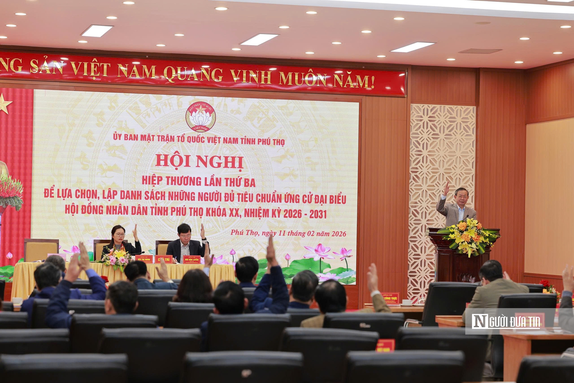 Phú Thọ rộn ràng khí thế, sẵn sàng cho ngày bầu cử- Ảnh 1.