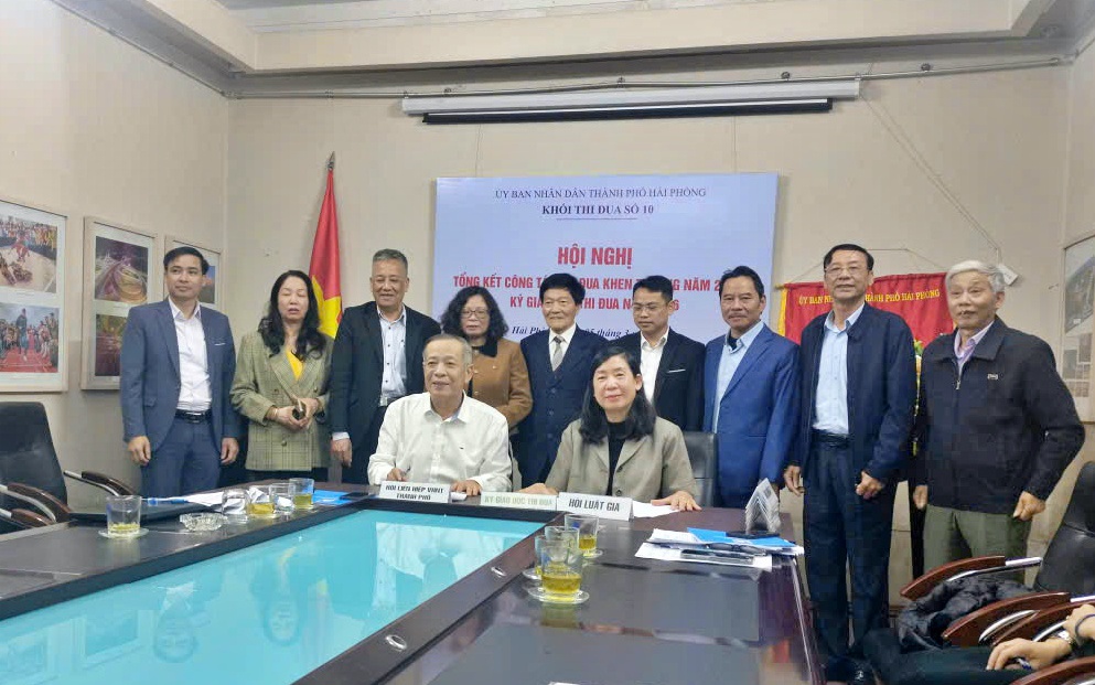 Hội Luật gia Hải Phòng đảm nhiệm Phó khối thi đua năm 2026