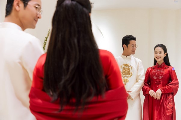 Nữ diễn viên phim giờ vàng VTV chính thức lên xe hoa sau 5 năm hoãn cưới - Ảnh 4.