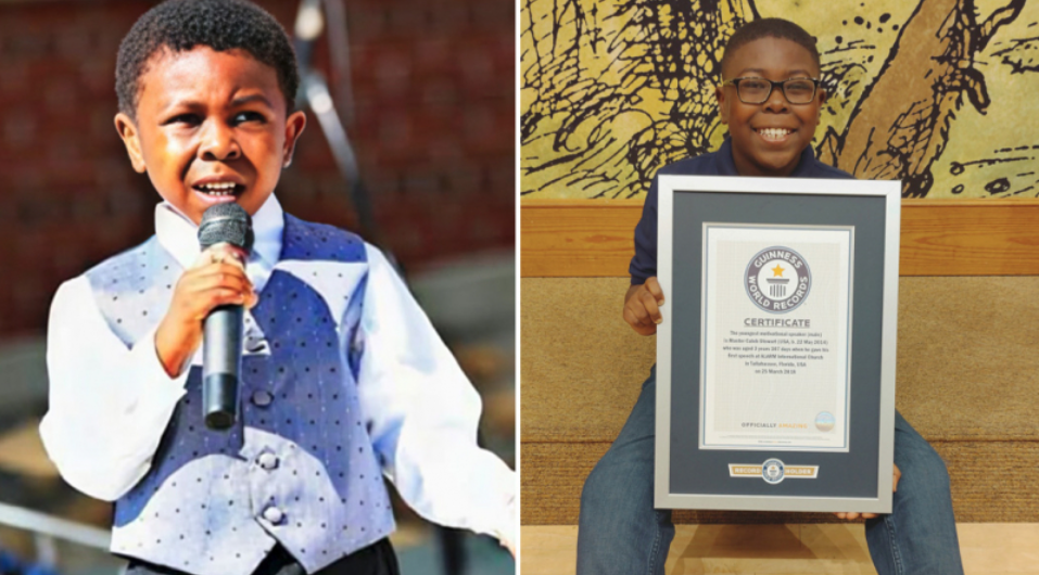 Cậu bé 3 tuổi 307 ngày gây kinh ngạc khi lập kỷ lục diễn giả trẻ nhất thế giới - Ảnh 1.