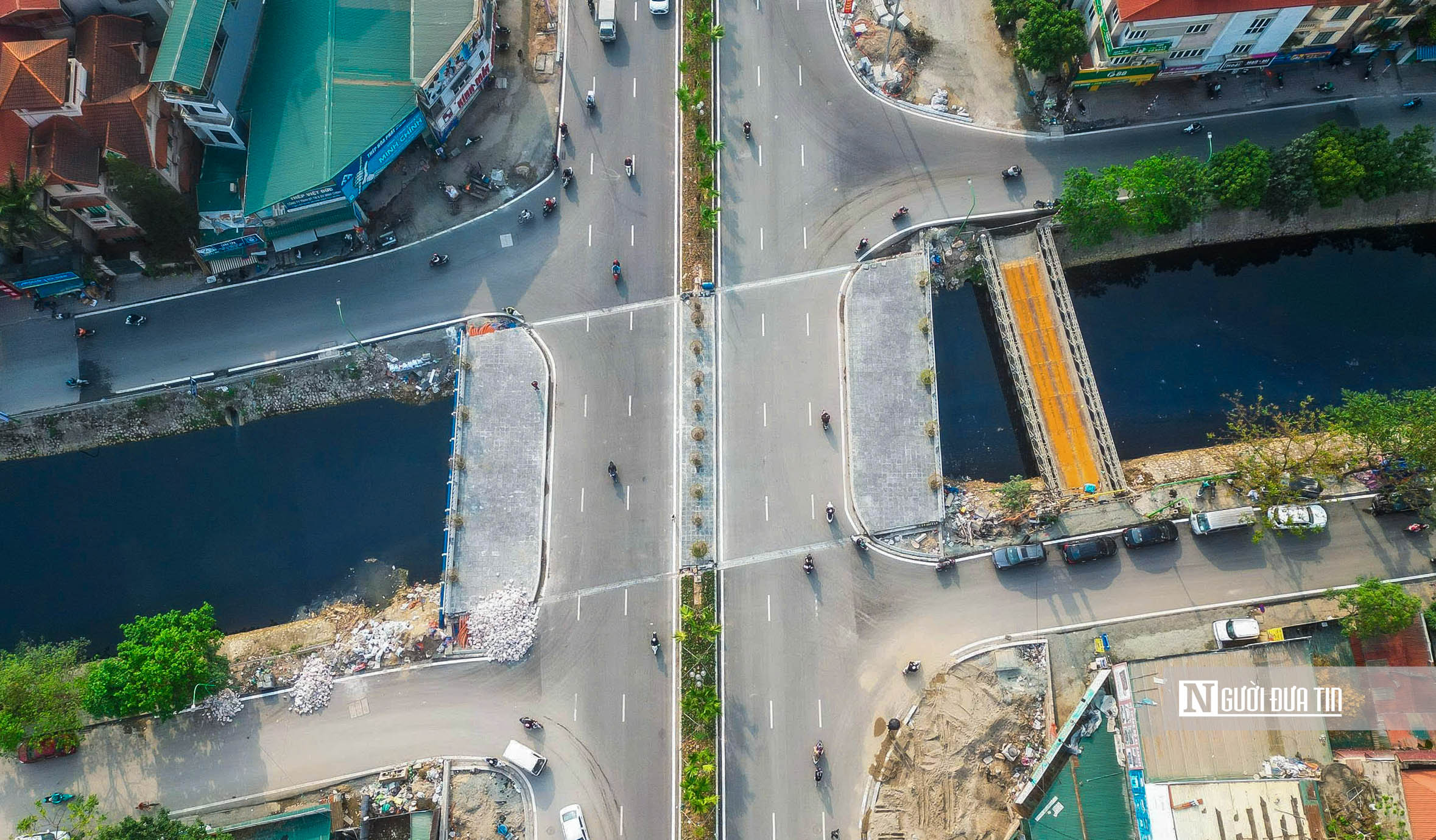 H&agrave; Nội: Cận cảnh cầu vượt s&ocirc;ng Lừ tr&ecirc;n V&agrave;nh đai 2,5 sau 10 năm- Ảnh 3.