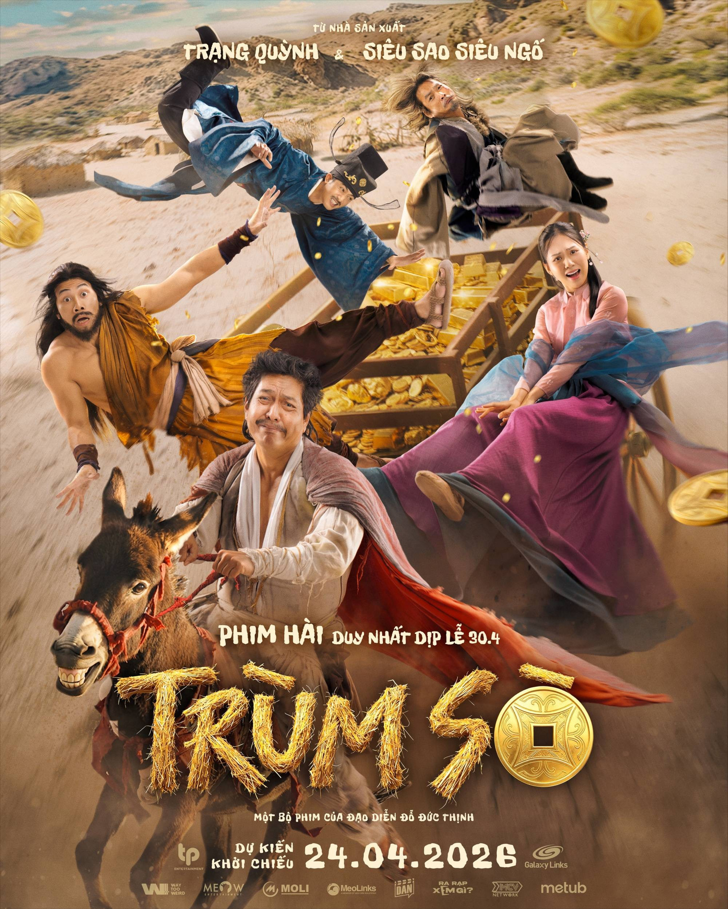 Nam diễn viên Mưa đỏ tái xuất với điện ảnh với diện mạo lạ lẫm, hoá thân giang hồ hảo hán - Ảnh 1.