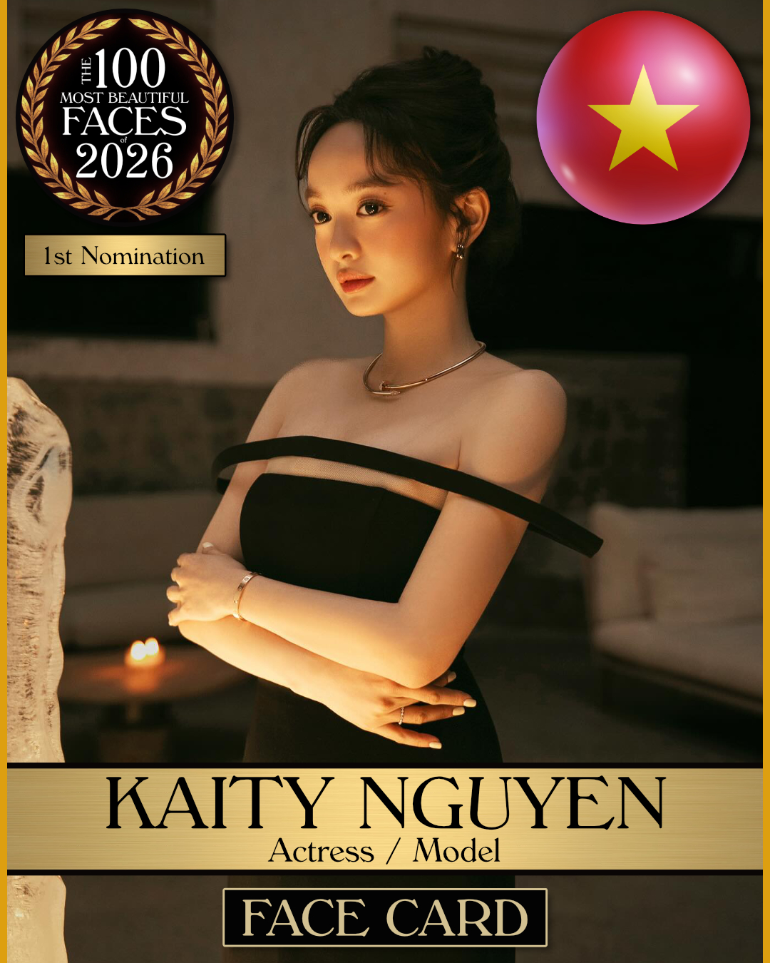 "Ngọc nữ trăm tỷ" màn ảnh Việt được đề cử 100 gương mặt đẹp nhất thế giới- Ảnh 1.