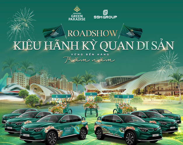 SSM Group khởi động chặng đua mới tại dự &aacute;n Vinhomes Green Paradise Cần Giờ c&ugrave;ng roadshow &ldquo;Ki&ecirc;u h&atilde;nh kỳ quan di sản&rdquo;- Ảnh 1.