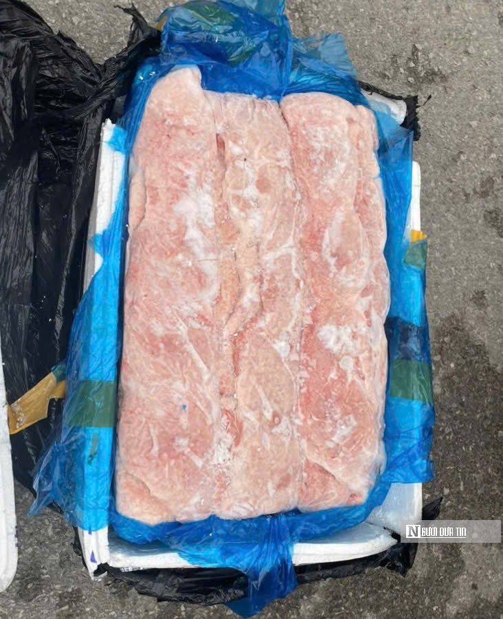 Hưng Yên: Thu giữ 600 kg nầm lợn đông lạnh không rõ xuất xứ- Ảnh 2.