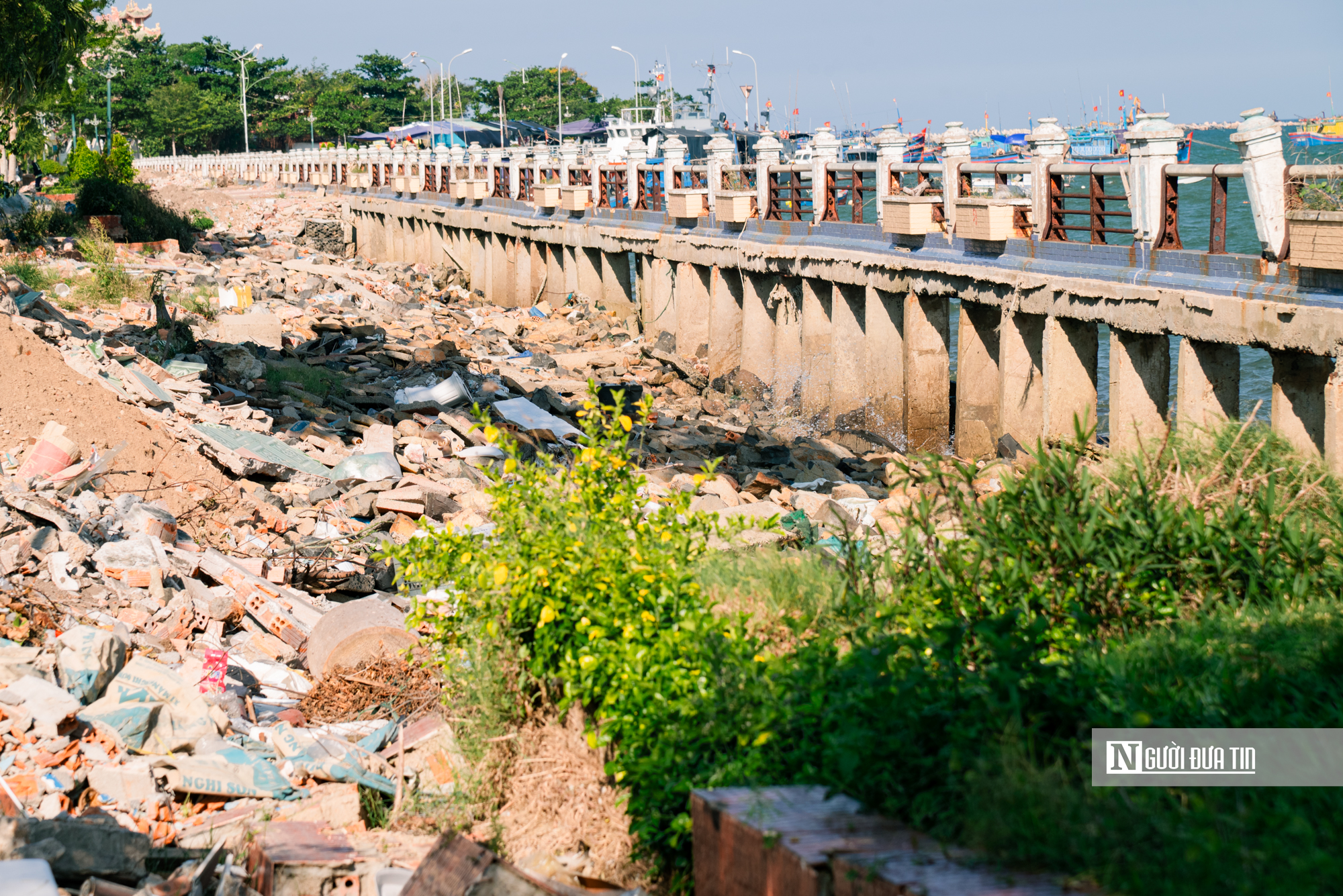 Đắk Lắk: Người d&acirc;n bất an v&igrave; bờ k&egrave; Bạch Đằng sạt lở, mong sớm khởi c&ocirc;ng sửa chữa- Ảnh 3.