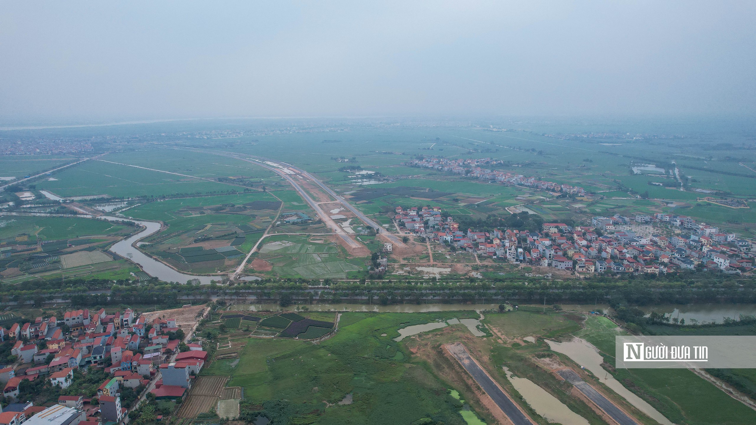 Toàn cảnh tuyến Vành đai 4 từ Cao tốc Nội Bài - Lào Cai đến cầu Hồng Hà- Ảnh 1.