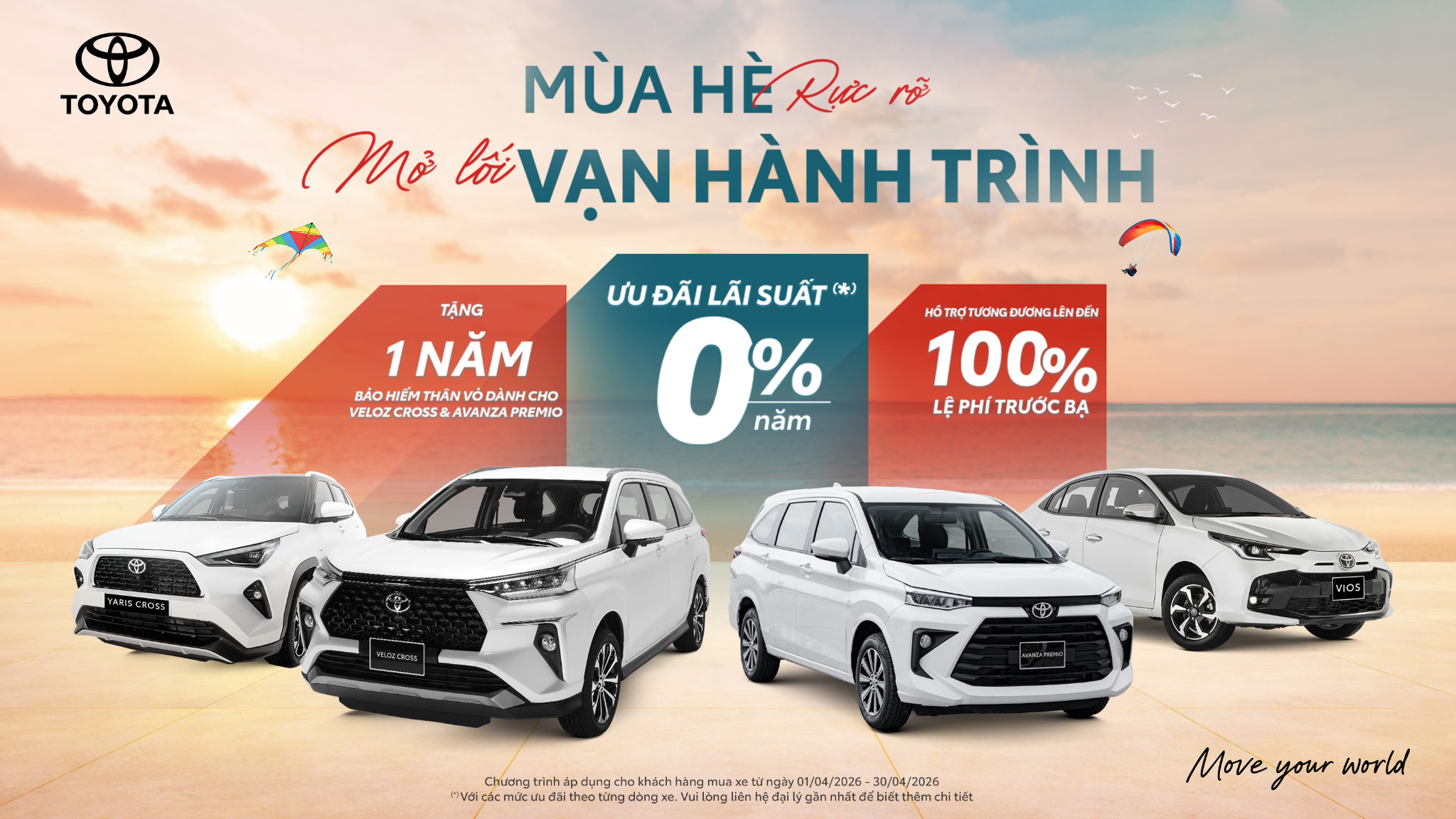 Toyota duy trì sức mua với chương trình ưu đãi lớn trong tháng 4 - Ảnh 1.