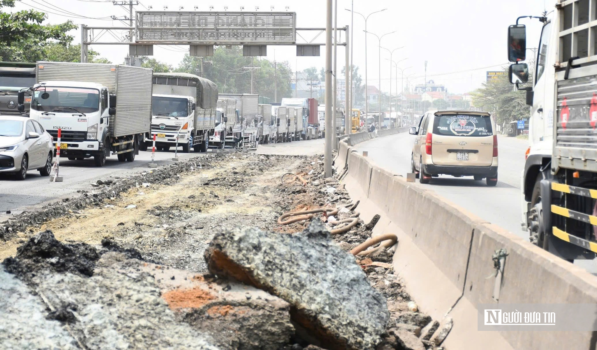 Tăng tốc sửa chữa Quốc lộ 51 qua Đồng Nai, đảm bảo an to&agrave;n giao th&ocirc;ng- Ảnh 8.