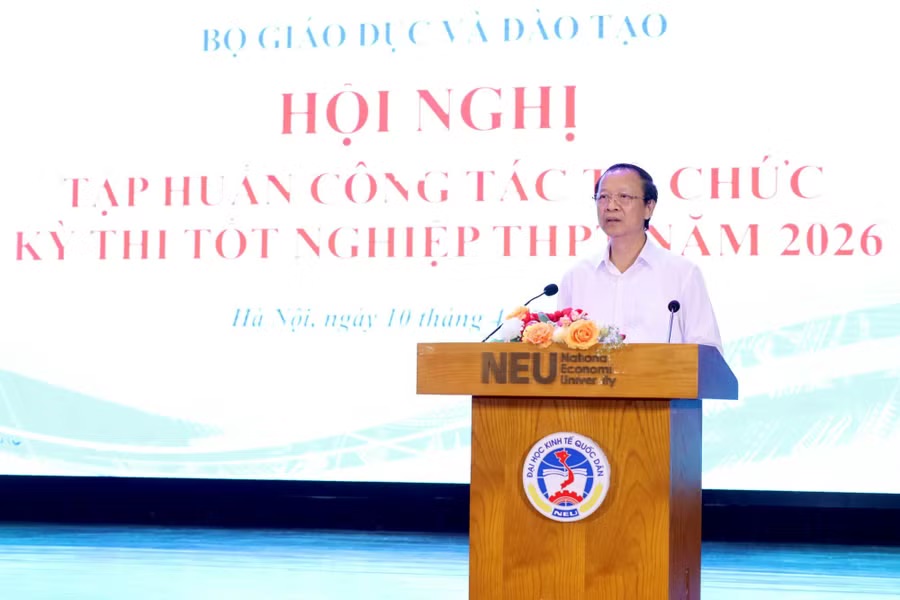Chuẩn bị từ sớm, từ xa để tổ chức tốt Kỳ thi tốt nghiệp THPT 2026 - Ảnh 1.