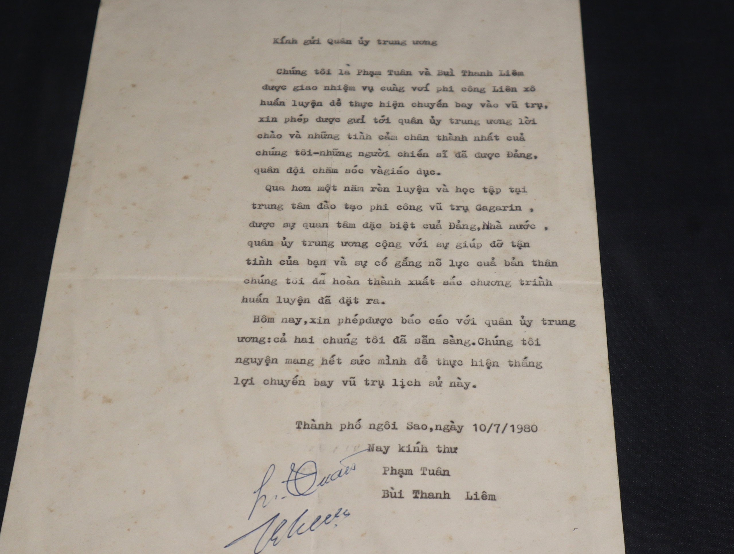 Ký ức về chuyến bay đưa người Việt Nam đầu tiên vào vũ trụ qua tài liệu lưu trữ - Ảnh 7.