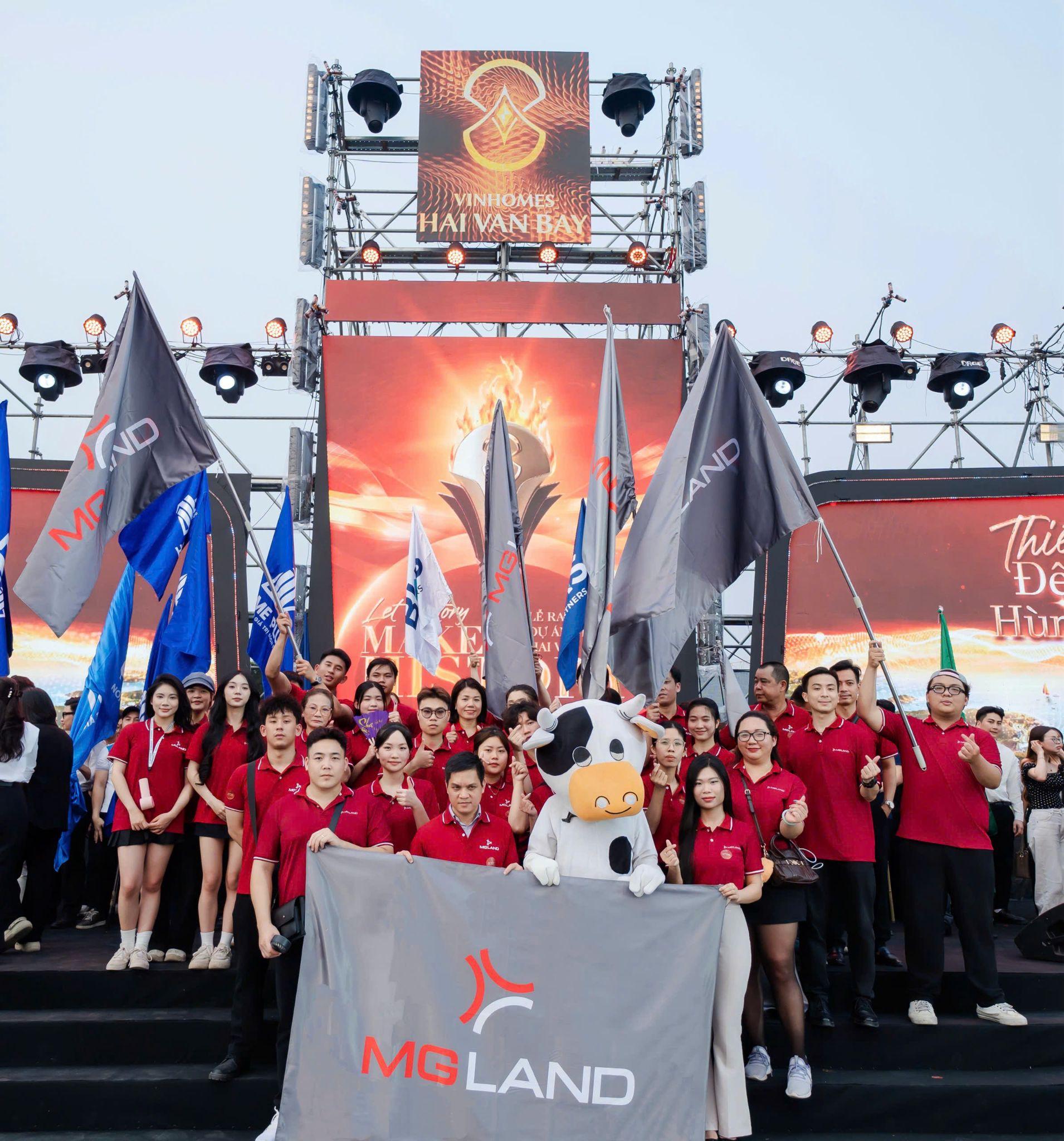 Lễ ra quân Vinhomes Hải Vân Bay: MGLAND khẳng định vị thế đại lý chiến lược trong 