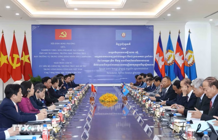 Việt Nam-Campuchia tiếp tục củng cố vững chắc tin cậy chính trị - Ảnh 3.