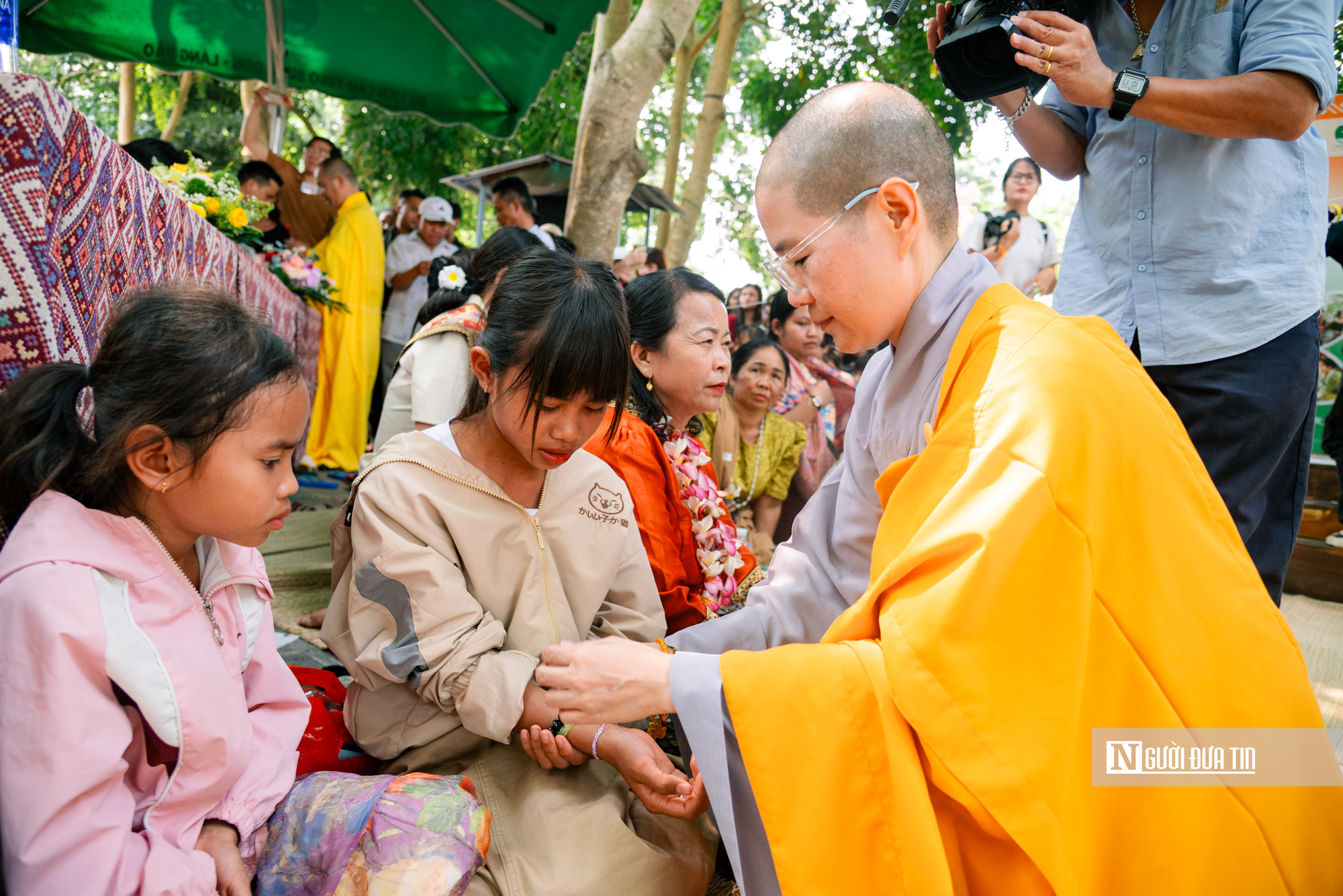 Độc đ&aacute;o c&aacute;c nghi thức Phật gi&aacute;o trong Tết Bunpimay của người L&agrave;o tại Đắk Lắk- Ảnh 14.