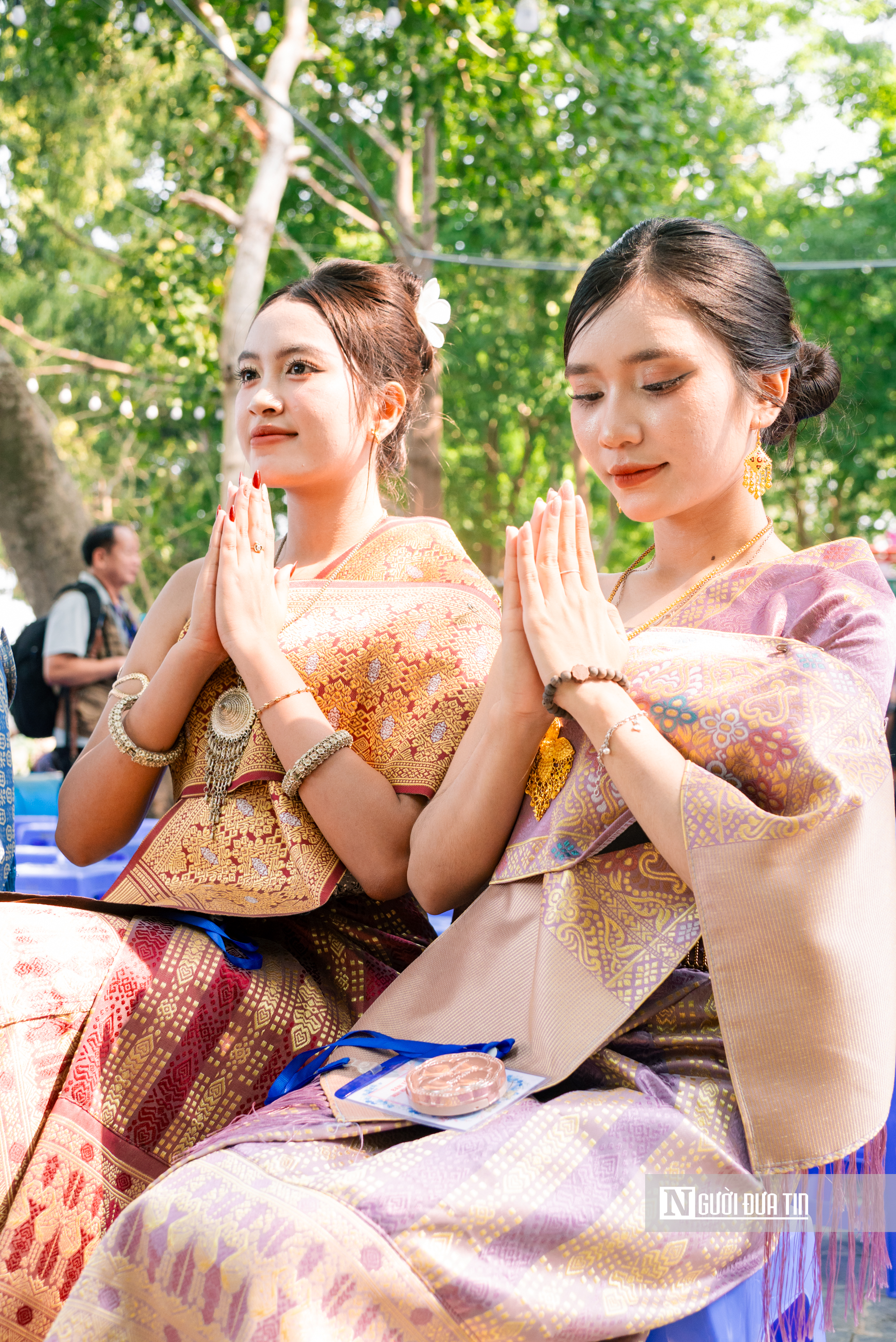 Độc đ&aacute;o c&aacute;c nghi thức Phật gi&aacute;o trong Tết Bunpimay của người L&agrave;o tại Đắk Lắk- Ảnh 16.