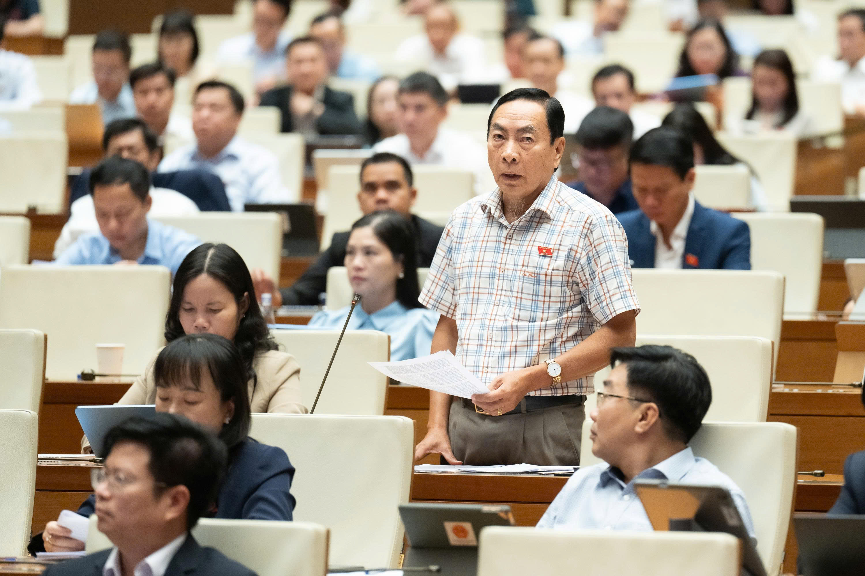 ĐBQH hiến kế giảm ô nhiễm môi trường Thủ đô- Ảnh 1. ĐBQH hiến kế giảm ô nhiễm môi trường Thủ đô- Ảnh 1.