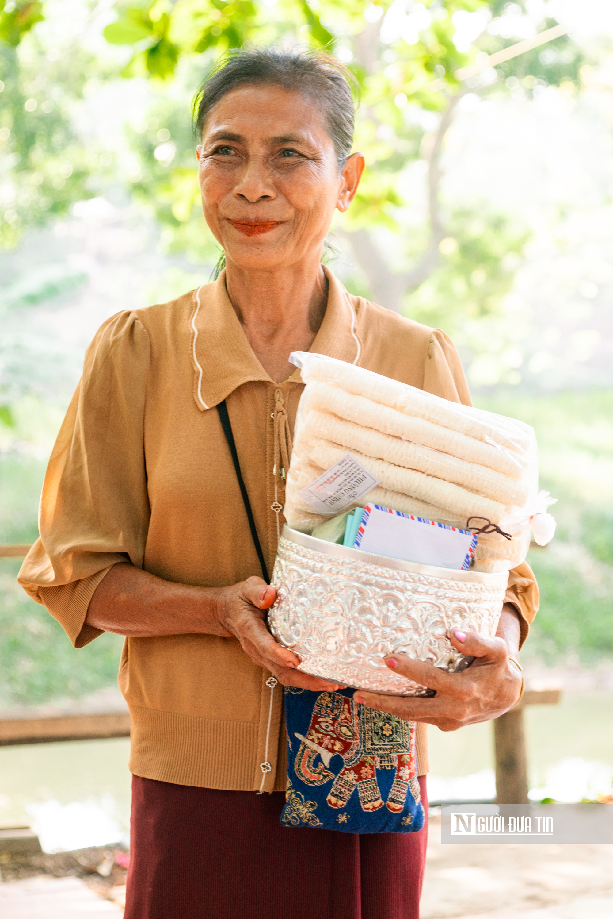 Độc đ&aacute;o c&aacute;c nghi thức Phật gi&aacute;o trong Tết Bunpimay của người L&agrave;o tại Đắk Lắk- Ảnh 7.