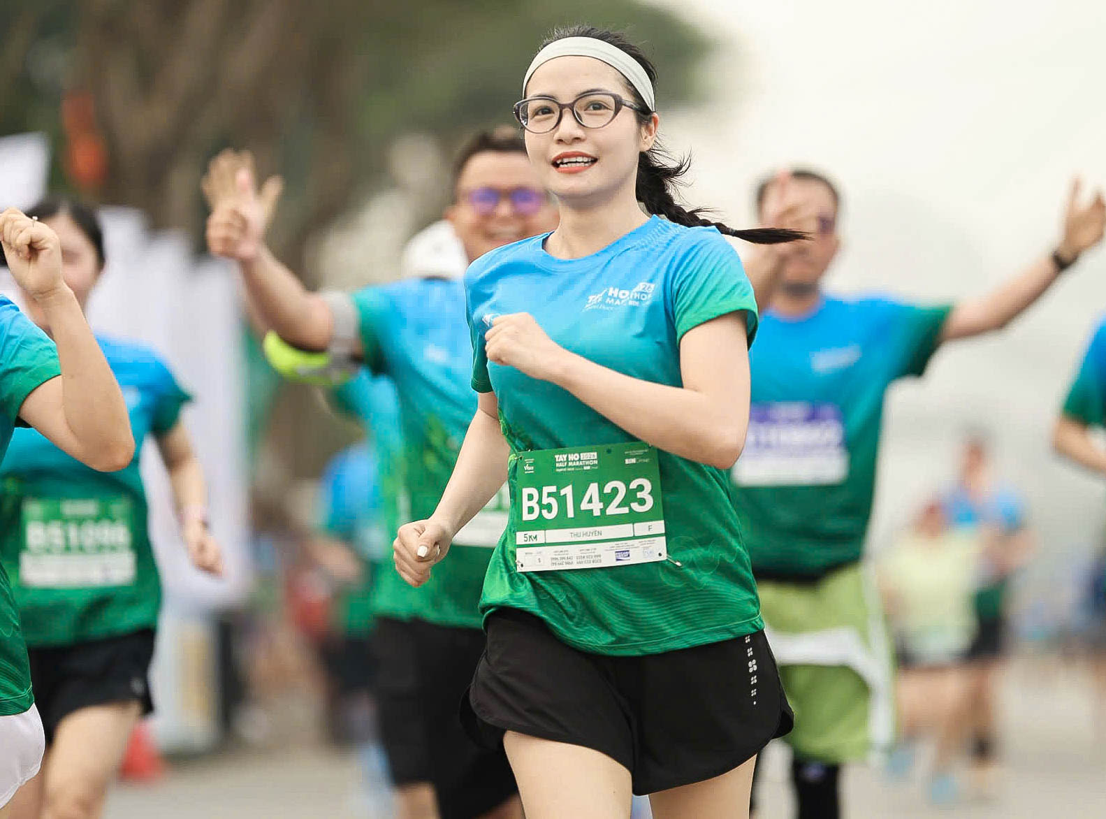 Hơn 10.000 VĐV hào hứng tham gia Tay Ho Half Marathon 2026- Ảnh 7. Hơn 10.000 VĐV hào hứng tham gia Tay Ho Half Marathon 2026- Ảnh 7.