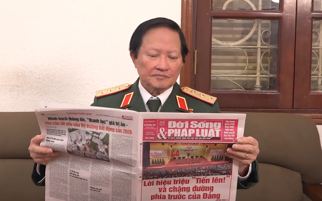 Thượng tướng Nguyễn Huy Hiệu: Đời sống và Pháp luật bền bỉ đưa pháp luật đến gần dân