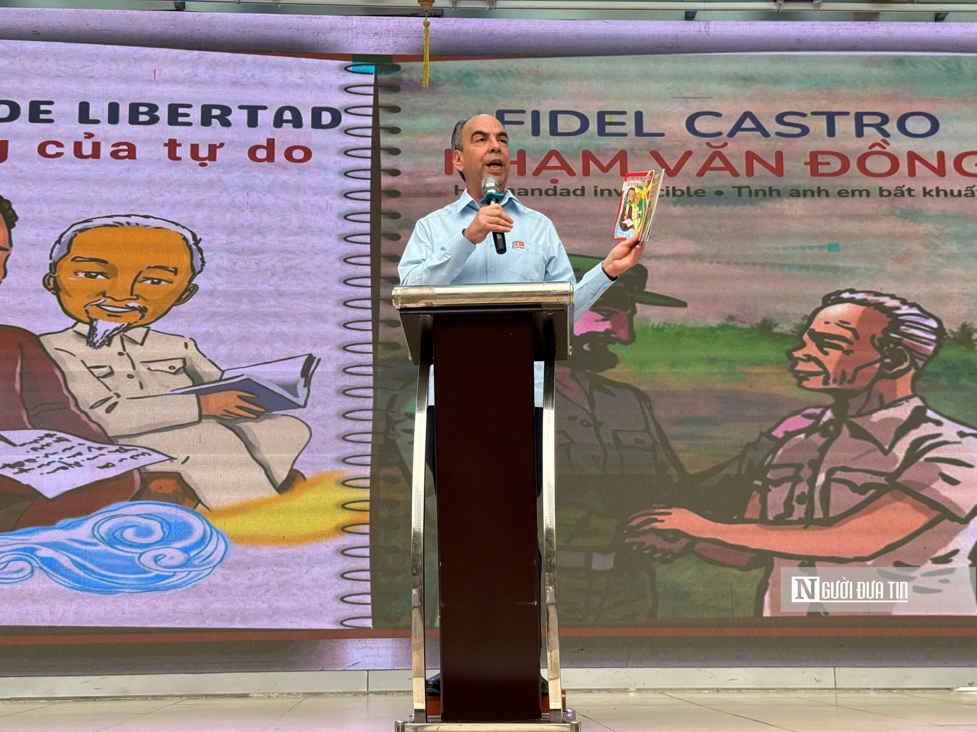 Trường Tiểu học Việt Nam – Cuba tổ chức thành công chương trình giới thiệu sách dự án “Tình anh em” - Ảnh 4.