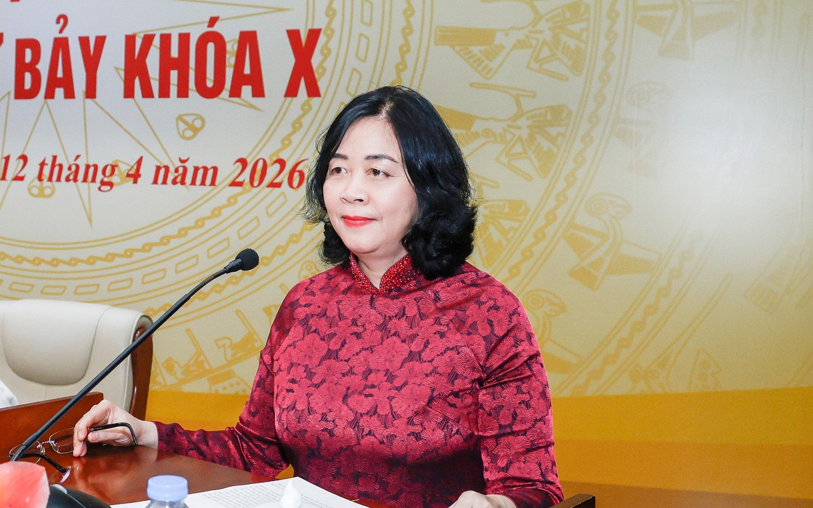 Chủ tịch Mặt trận Tổ quốc Bùi Thị Minh Hoài kêu gọi ủng hộ Tháng Nhân đạo 2026