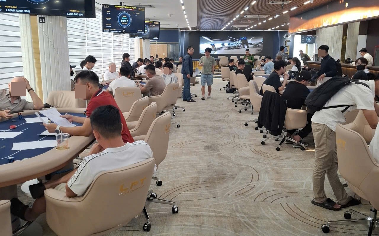Đà Nẵng triệt phá sòng Poker quy mô lớn, bắt giữ 3 đối tượng tổ chức đánh bạc trá hình