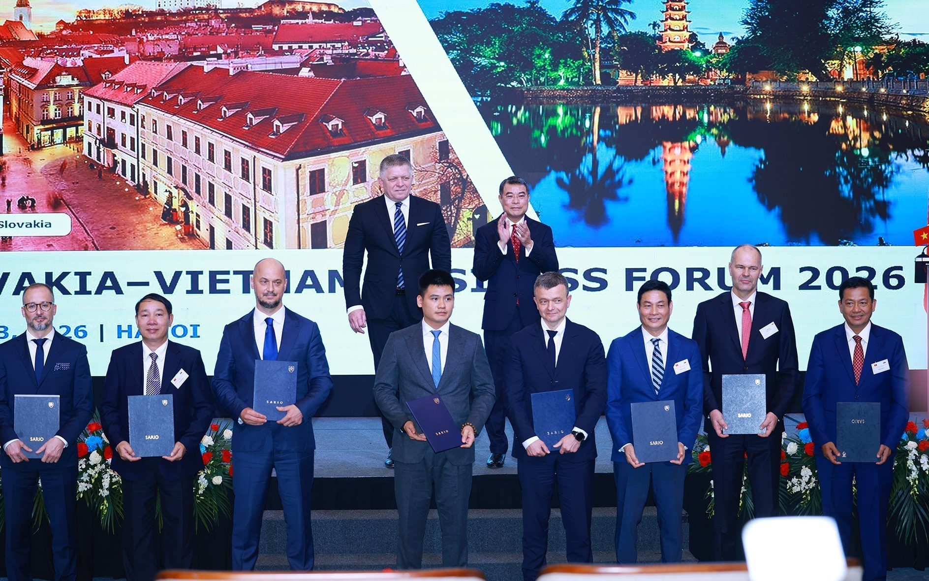 Thủ tướng Slovakia Robert Fico và Thủ tướng Lê Minh Hưng thúc đẩy quan hệ Đối tác chiến lược Việt Nam - Slovakia