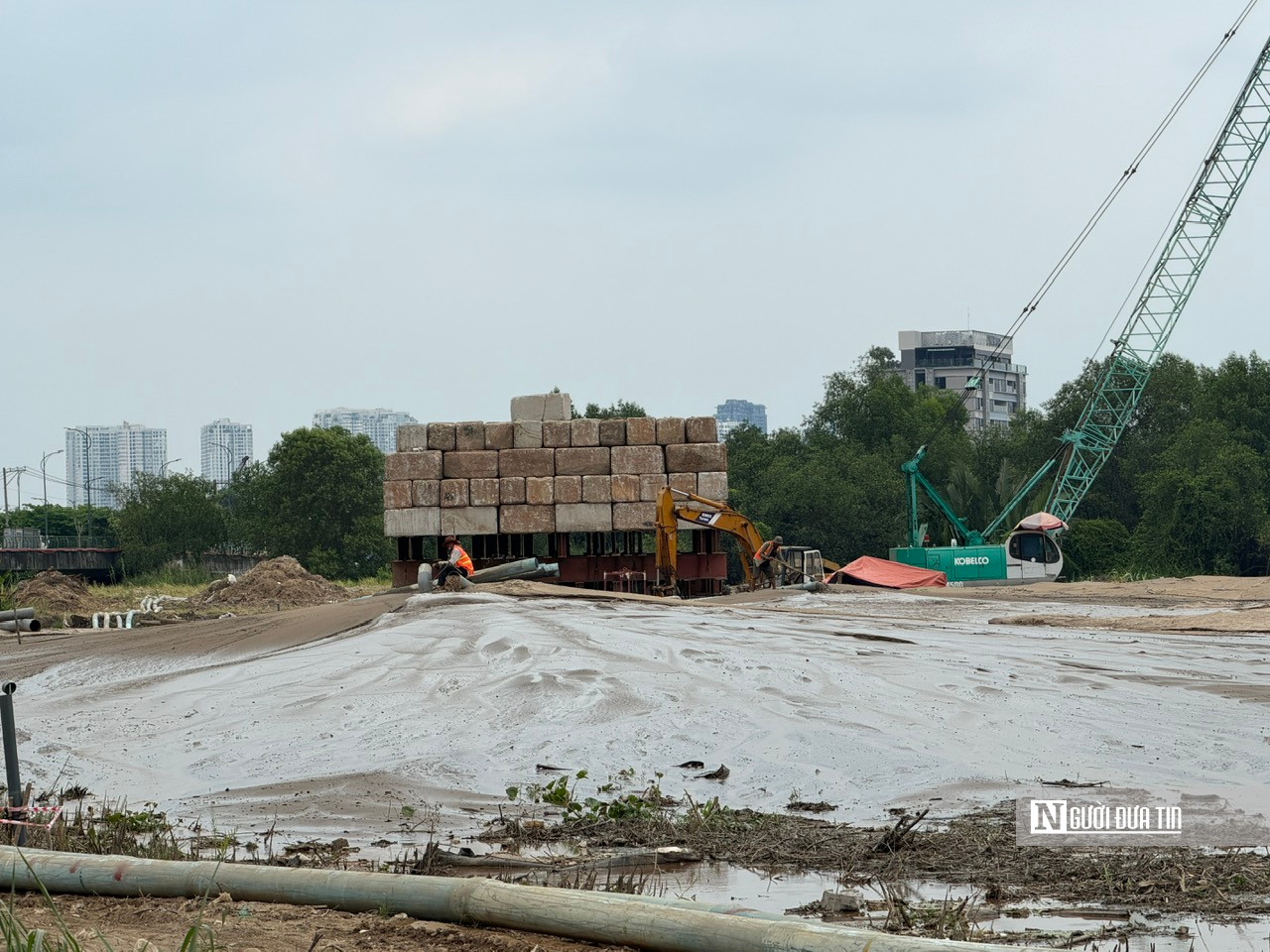 Cận cảnh khu vực x&acirc;y dựng khu Trung t&acirc;m ch&iacute;nh trị h&agrave;nh ch&iacute;nh mới Tp.HCM - Ảnh 7.