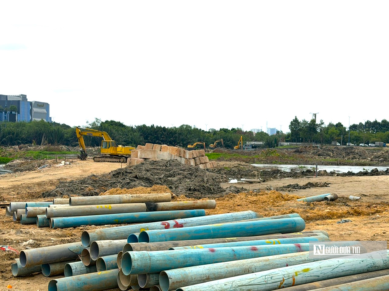 Cận cảnh khu vực x&acirc;y dựng khu Trung t&acirc;m ch&iacute;nh trị h&agrave;nh ch&iacute;nh mới Tp.HCM - Ảnh 9.