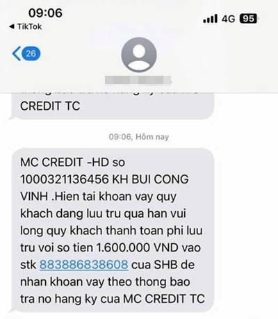 Cảnh báo thủ đoạn lừa đảo vay tiền online, người dân cảnh giác kẻo mất tiền - Ảnh 1.