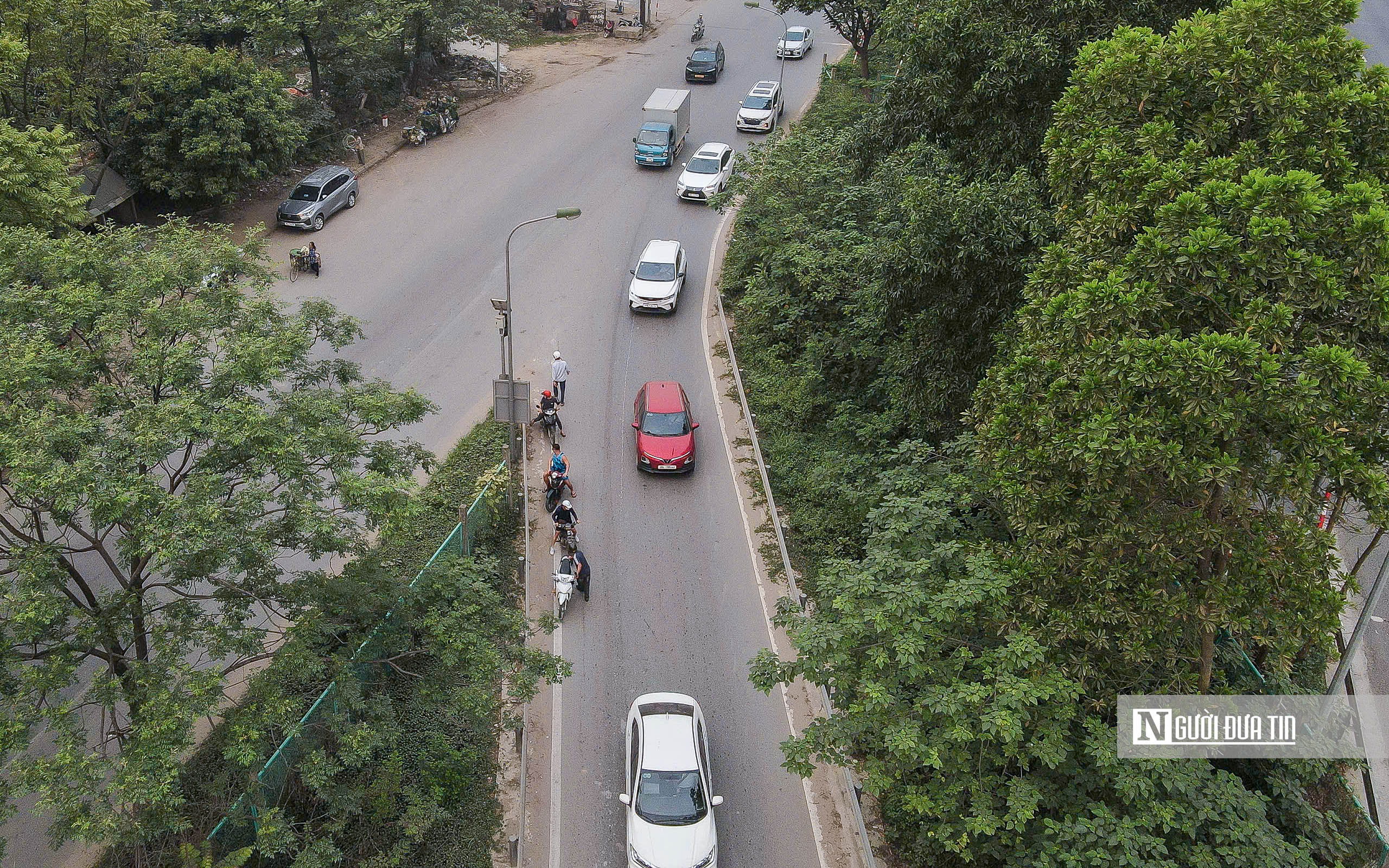 H&agrave; Nội: Loạt xe m&aacute;y bị xử l&yacute; khi đi v&agrave;o cao tốc Đại lộ Thăng Long- Ảnh 2.