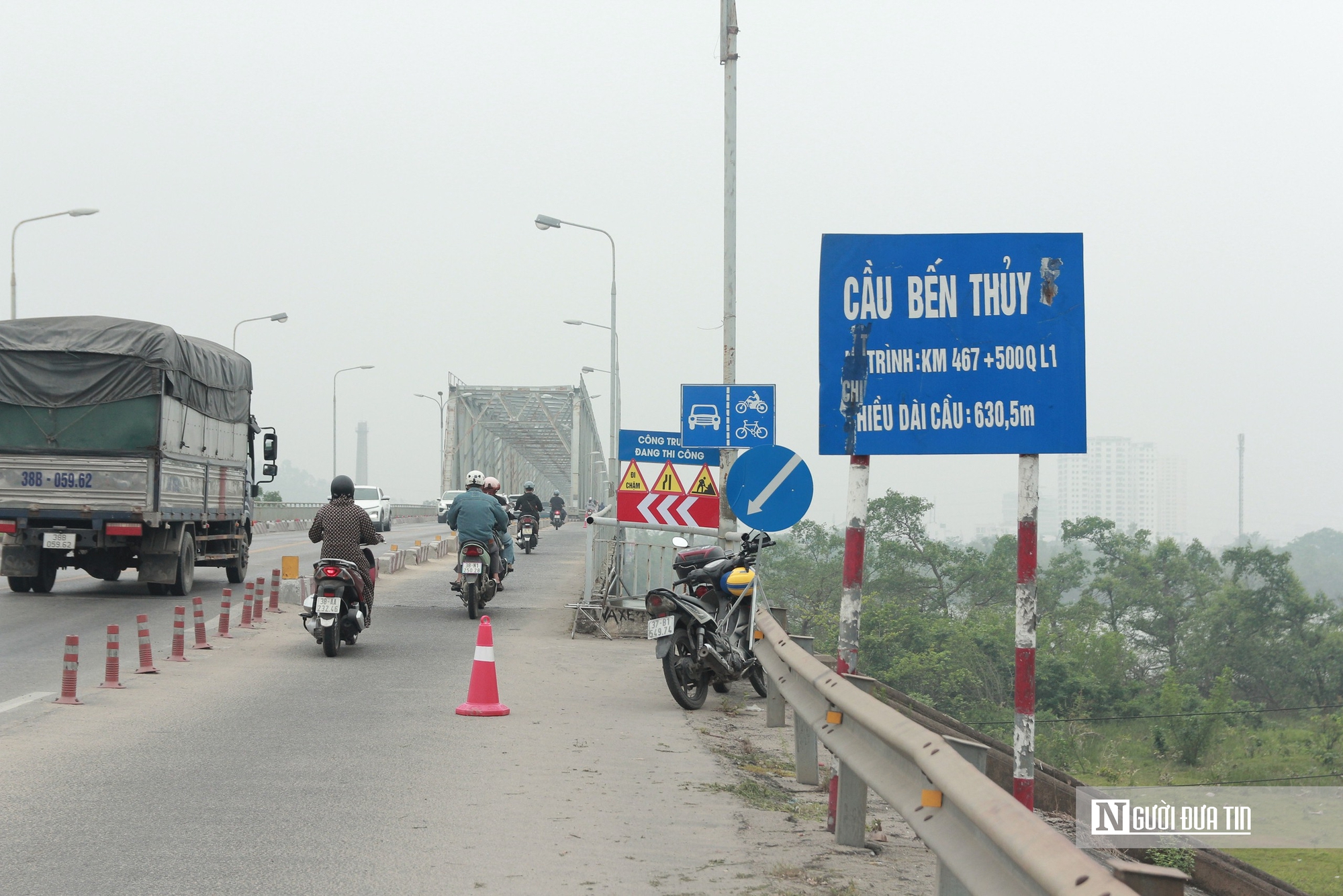 Triển khai xây dựng, lắp đặt lưới an toàn trên cầu Bến Thủy 1- Ảnh 1. Triển khai xây dựng, lắp đặt lưới an toàn trên cầu Bến Thủy 1- Ảnh 1.