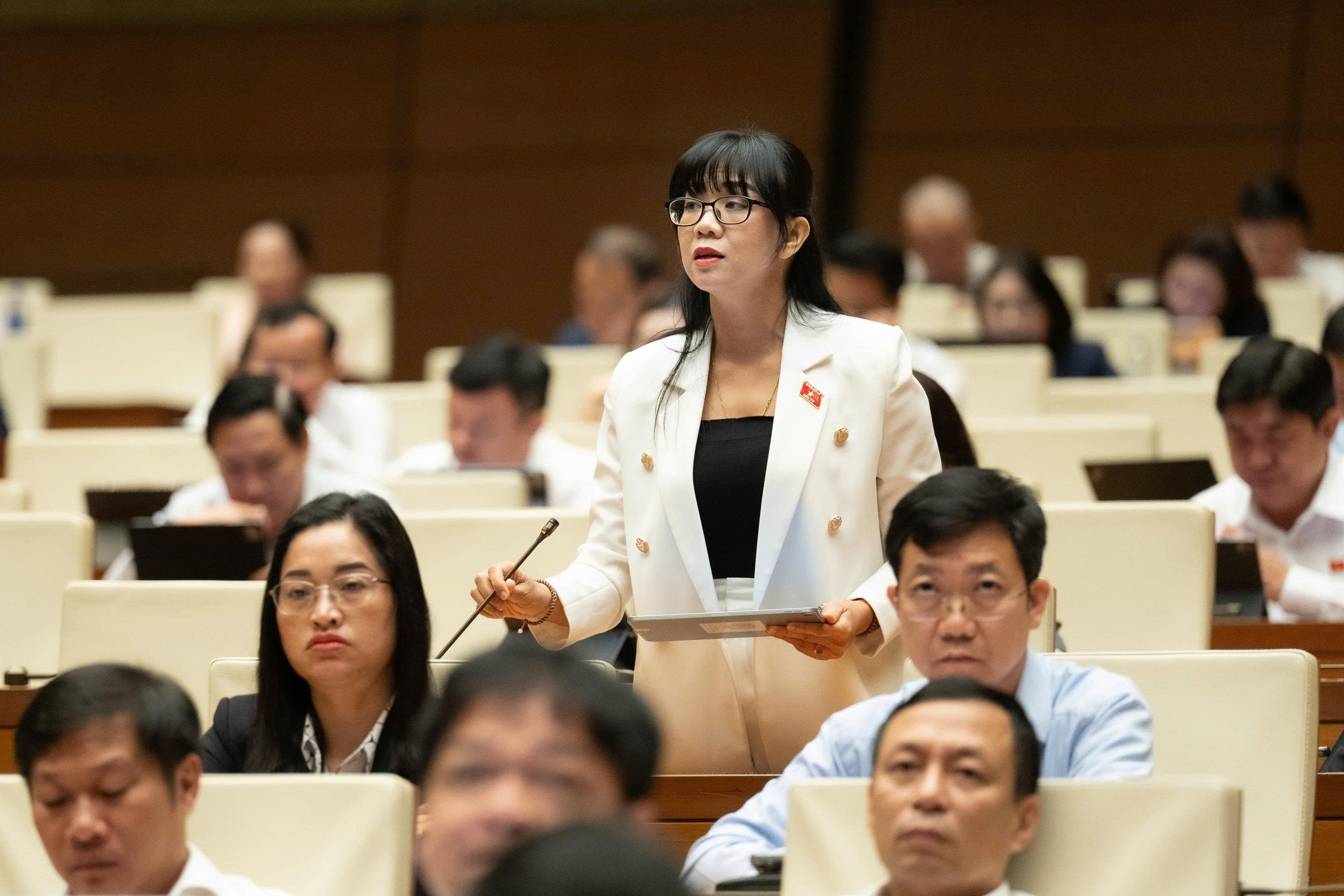 ĐBQH: Bổ sung rõ cơ chế, chính sách phát triển hệ thống trường công lập tại Hà Nội - Ảnh 1.