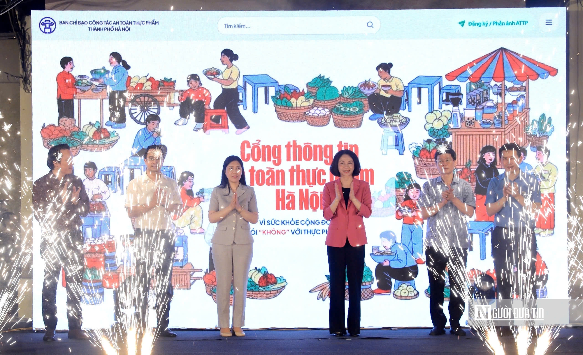 Hà Nội ra mắt cổng thông tin để người dân tố cáo vi phạm an toàn thực phẩm- Ảnh 1.