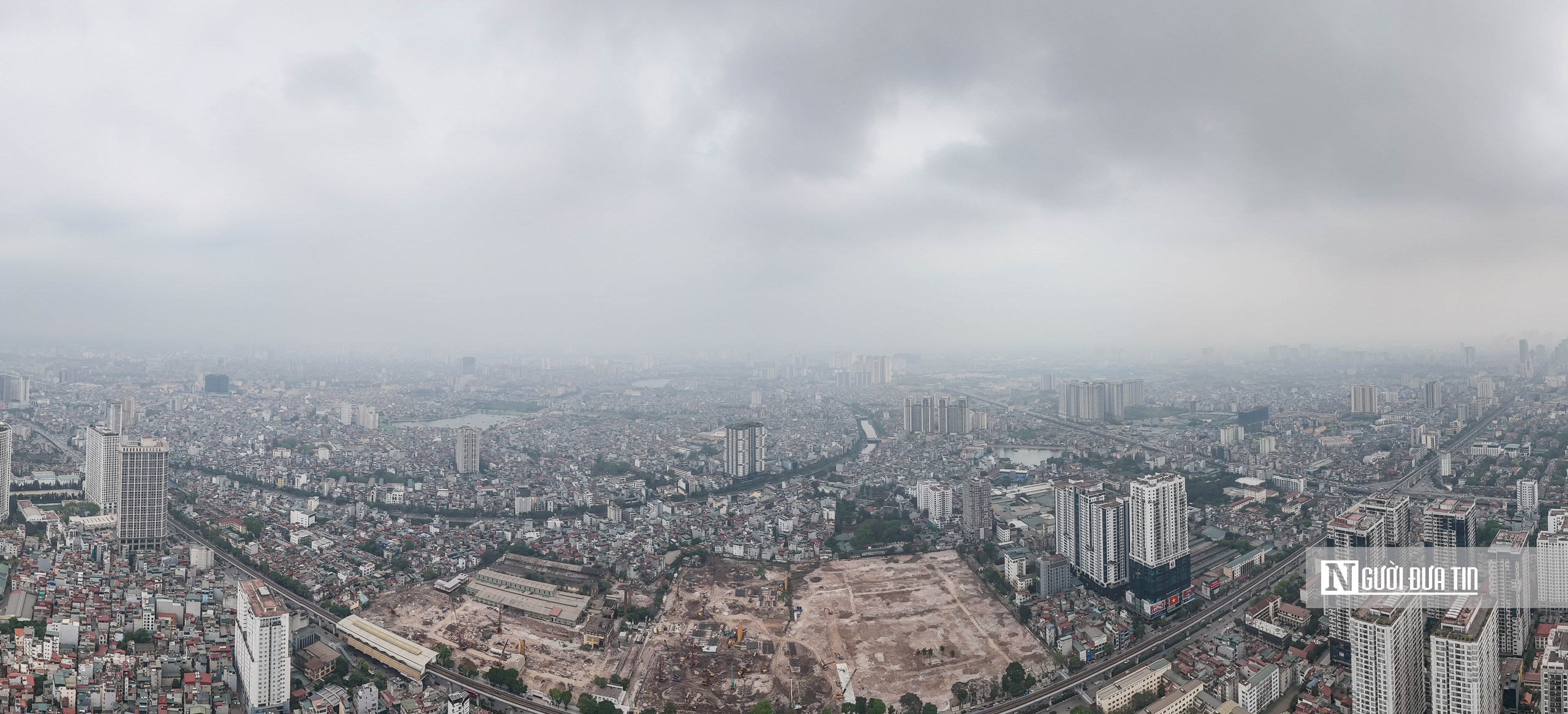 Hà Nội: Toàn cảnh đại công trường khu đô thị trên 