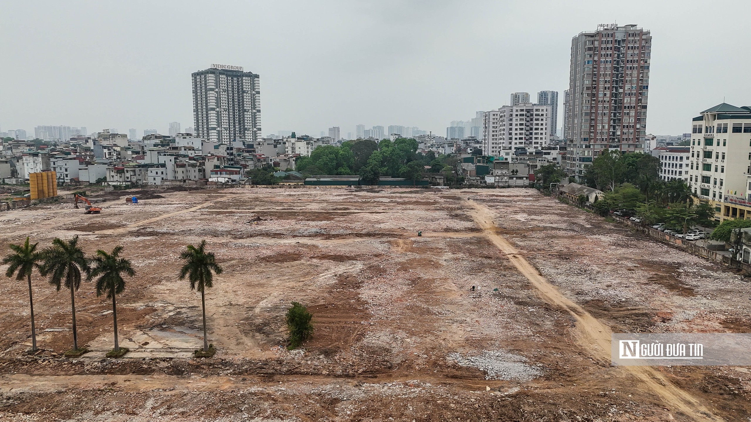 Hà Nội: Toàn cảnh đại công trường khu đô thị trên 