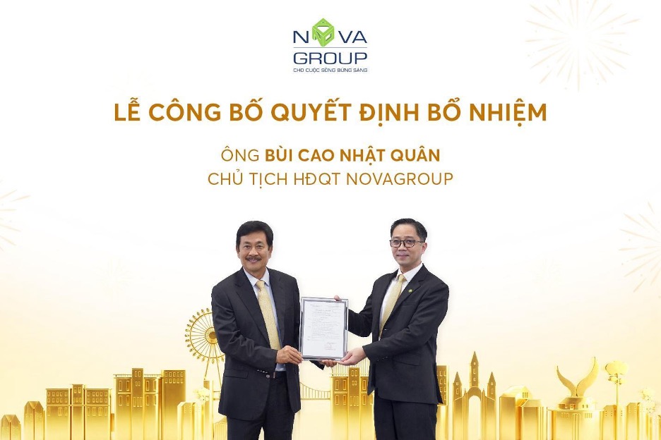 NovaGroup chuyển giao ghế Chủ tịch cho con trai ông Bùi Thành Nhơn- Ảnh 1.