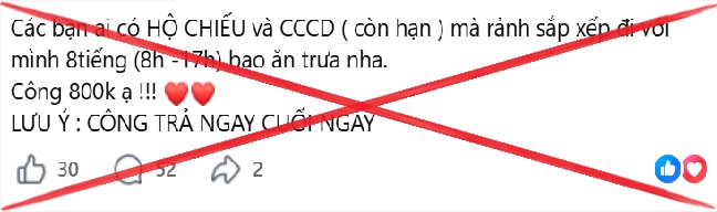 Cảnh báo thủ đoạn thuê người gom ngoại tệ bán 