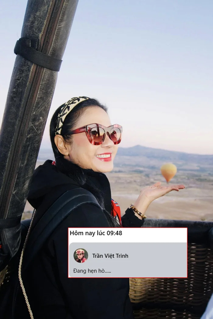 Diễn viên Việt Trinh công khai trạng thái 